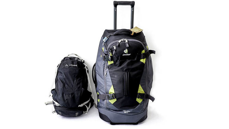 daypack backpack oder koffer